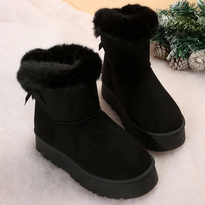 Bellanica - Bow-Knot Warm Snow Boots