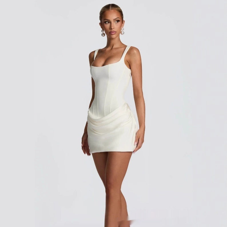 Graceful Sleeveless Corset Party Dress