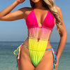 Fashionable One-Piece Ruched Swimsuit