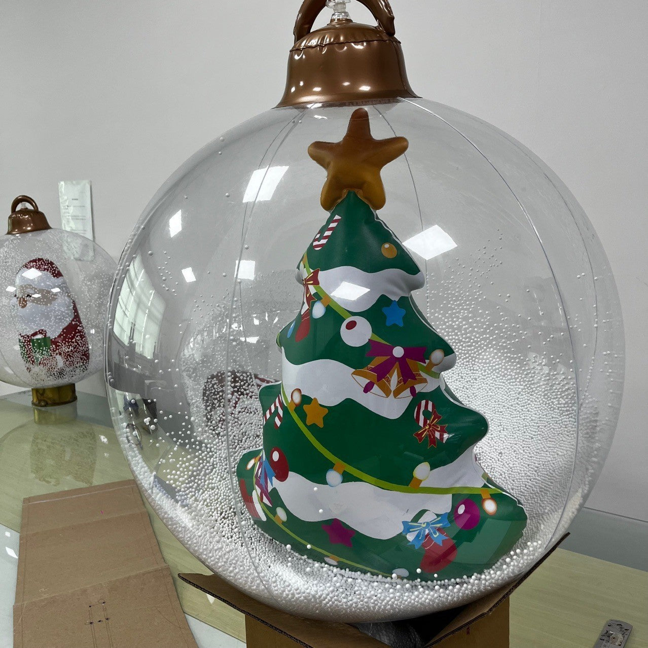 Bellanica - Inflatable Christmas Ball Hanging Crafts