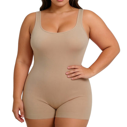 Waist Trainer Bodysuit Tummy Shaper Corset - detail