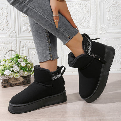 Bellanica - Zipper Platform Winter Boots