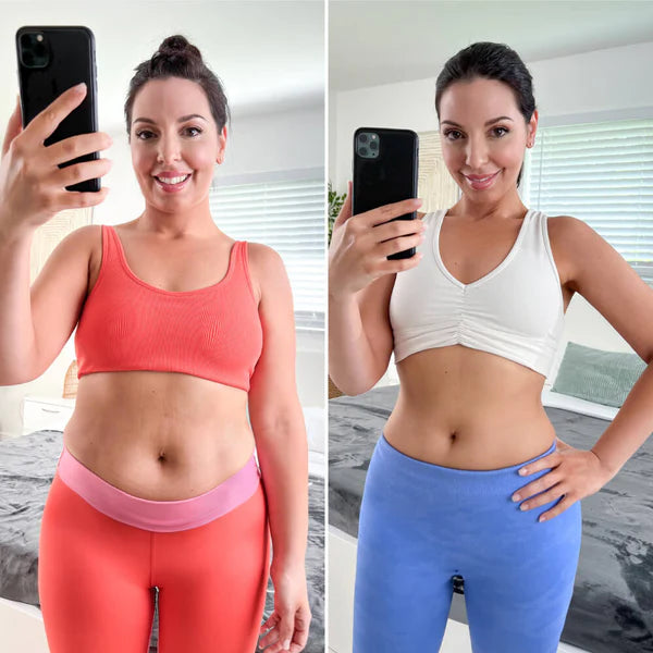 Seamless Waist Trainer Bodysuit - side profile