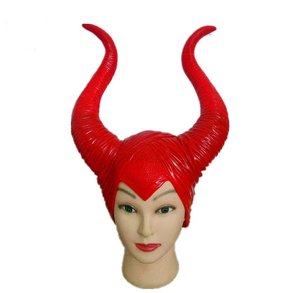 Bellanica - Latex Maleficent Horns Cosplay Headpiece