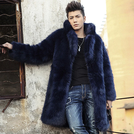 Bellanica - Men's fox fur coat winter jacket