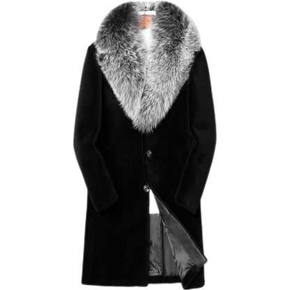 Bellanica - Men’s Plus-Size Fur Coat