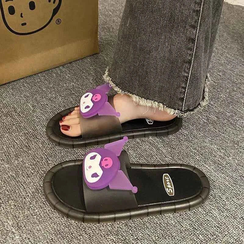 Glow-in-the-Dark Cartoon Slippers