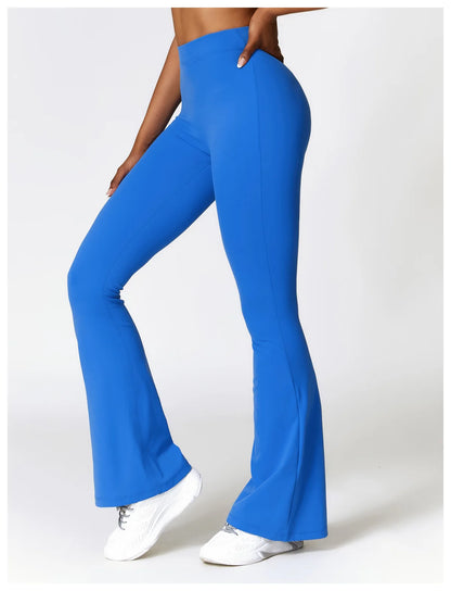 Bellanica - V-Waist Flare Leg Yoga Pants