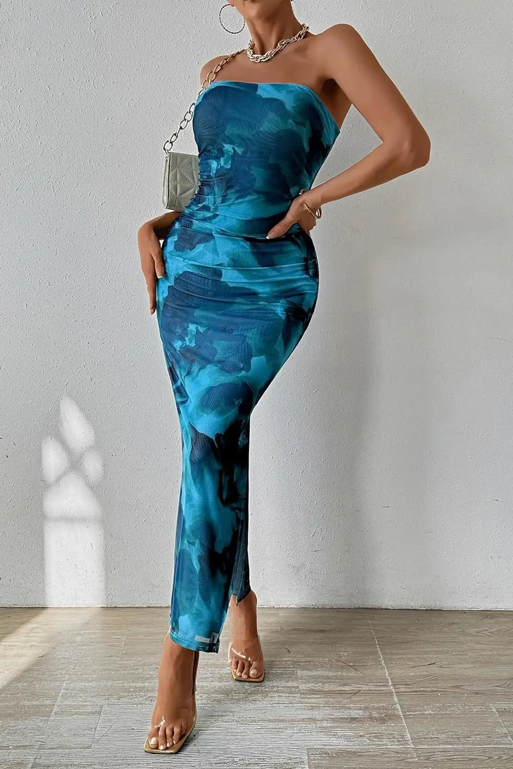 Bellanica - Sexy Sleeveless Slit Summer Dress