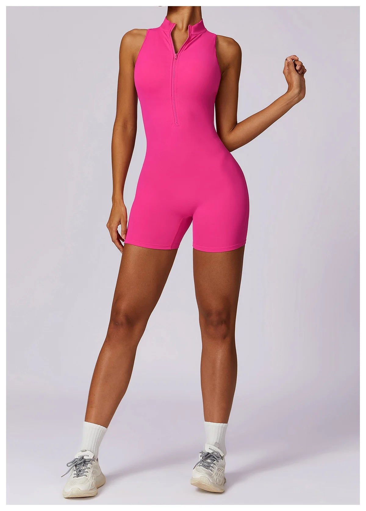 Bellanica - Seamless One-Piece Workout Jumpsuit Set