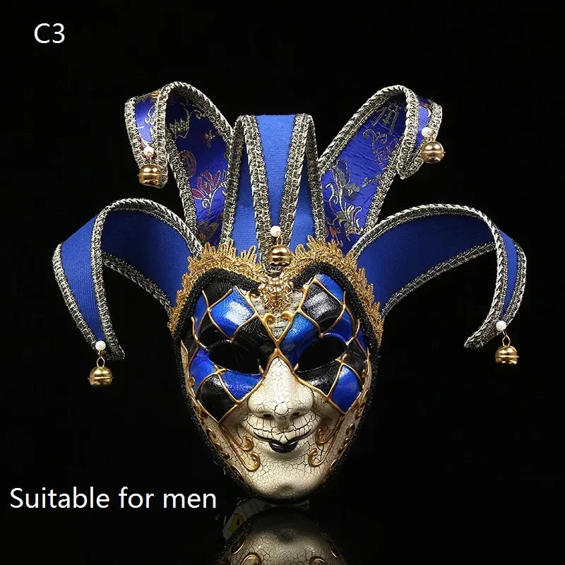 Bellanica - Joker Venetian Masquerade Party Mask
