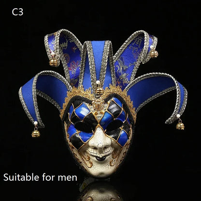 Bellanica - Joker Venetian Masquerade Party Mask