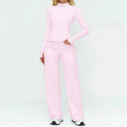 Womens Casual Yoga Tracksuit Set