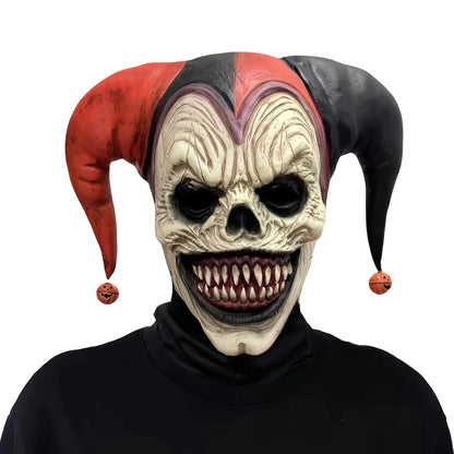 Bellanica - Menacing Horned Clown Halloween Mask