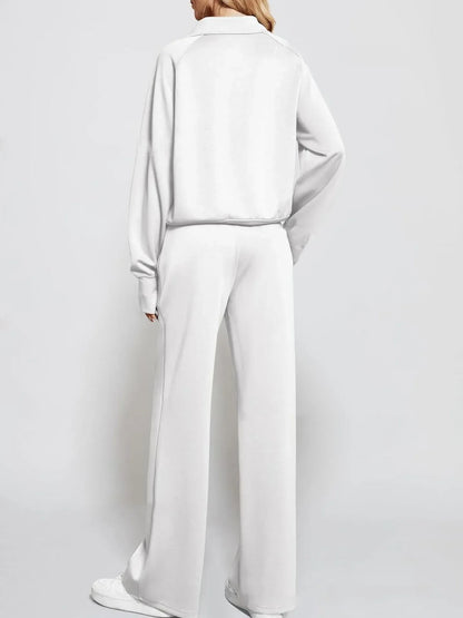 Bellanica - Women's 2-Piece Zipper Sweat Set