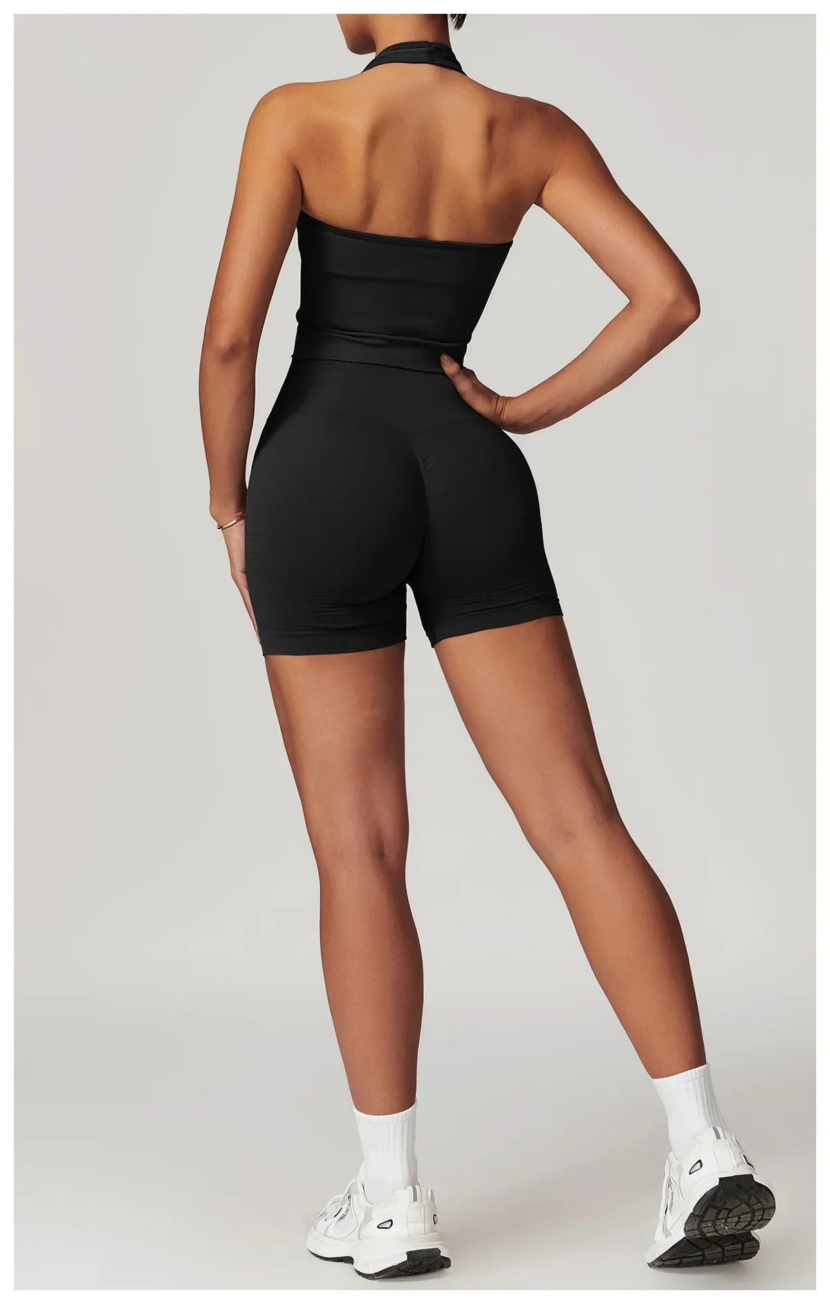 Bellanica - Seamless Ribbed 2-Piece Yoga Set