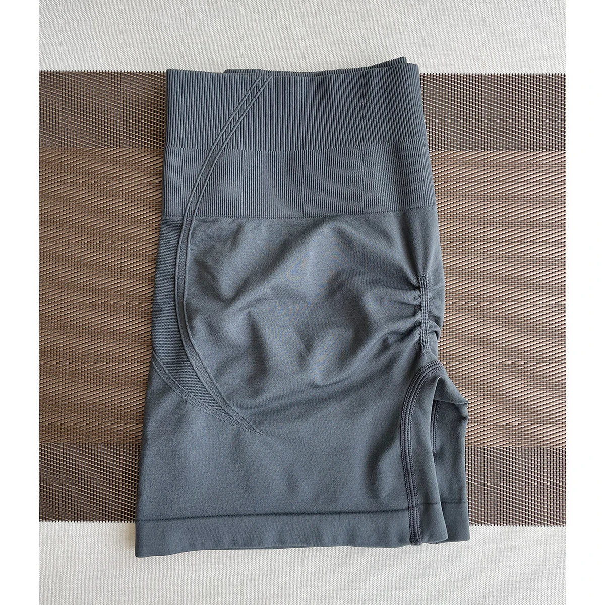Bellanica - Seamless High-Waist Gym Shorts