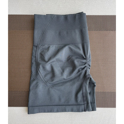 Bellanica - Seamless High-Waist Gym Shorts