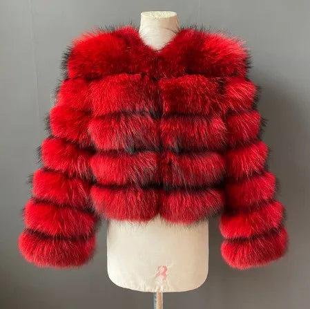 Bellanica - Raccoon Fur Jacket Autumn Winter