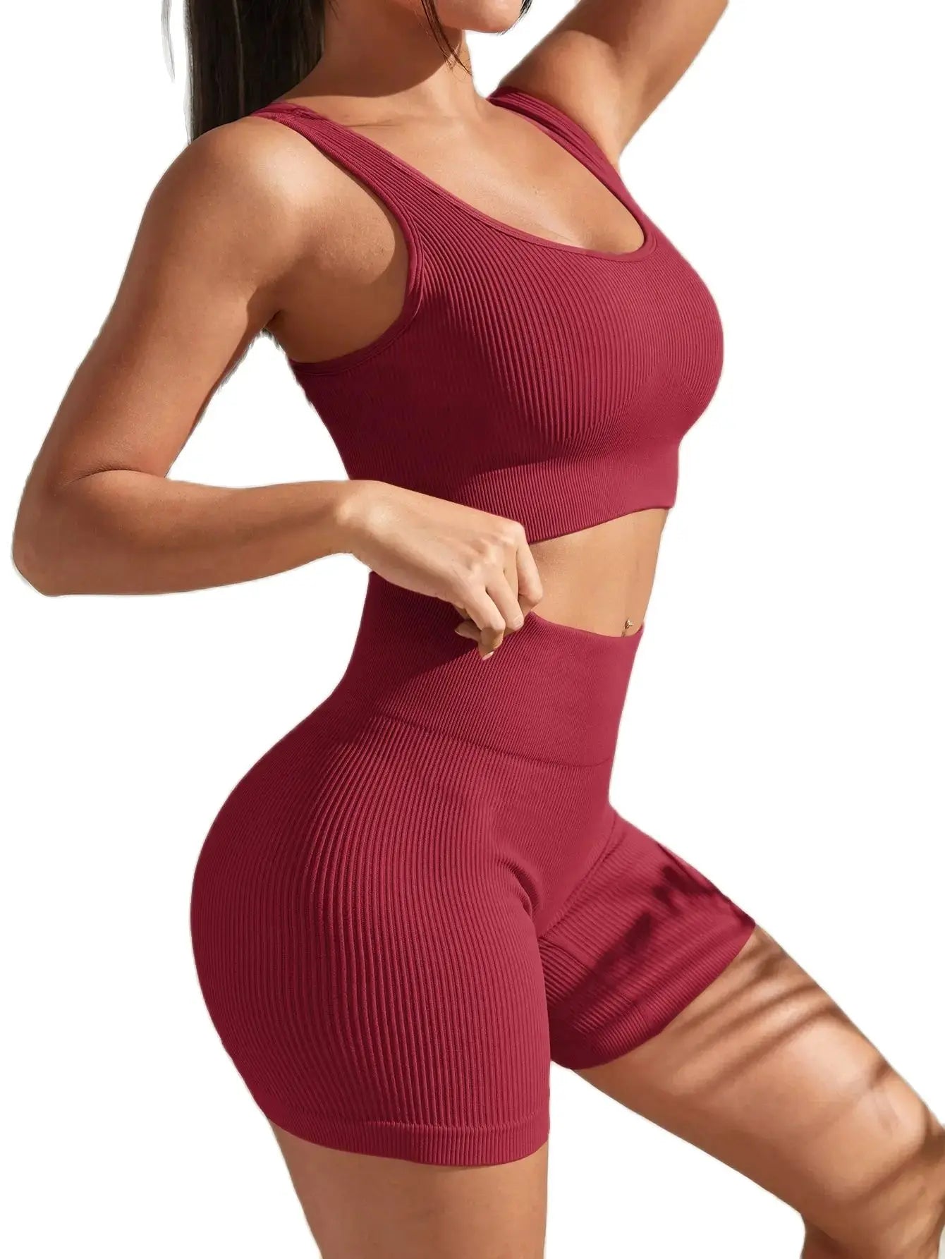 Bellanica - Seamless High-Waist Quick-Dry Set