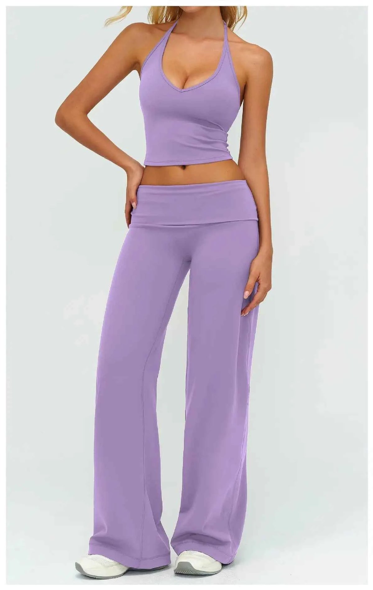 Womens Casual Yoga Tracksuit Set