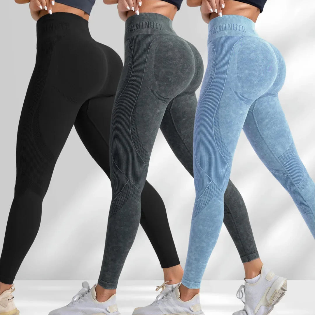 Bellanica - Seamless high-waist hip-lifting leggings