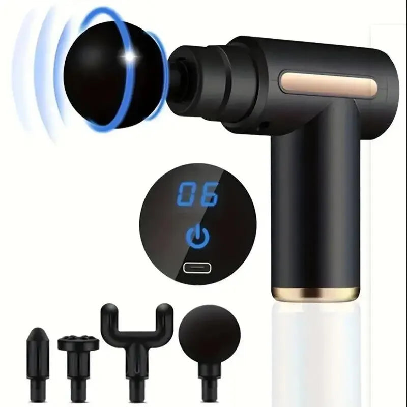 Bellanica - Portable Massage Gun For Body, Back, Neck, and Legs (Mini Massage Gun)