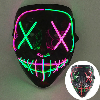Bellanica - Glowing LED Purge Mask Headgear