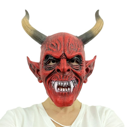 Bellanica - Demonic Horned Animal Halloween Party Mask