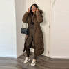 Women's Warm Belted Hooded Winter Parka