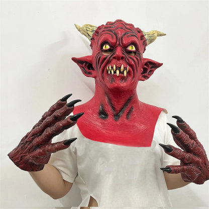 Bellanica - Demonic Horned Animal Halloween Party Mask