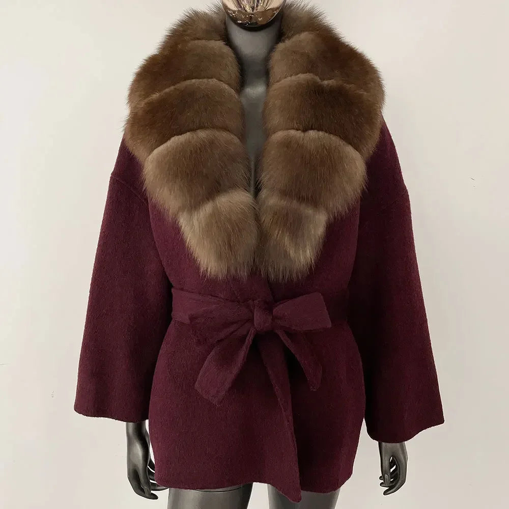 Bellanica - Women’s Raccoon Fox Coat