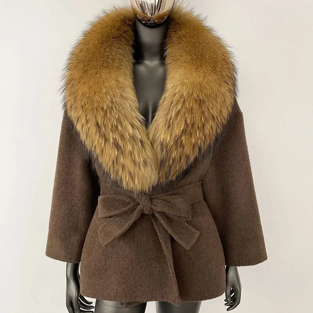 Bellanica - Women’s Raccoon Fox Coat