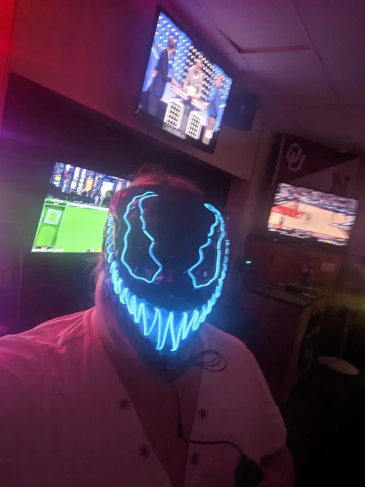Bellenica - LED Venom Mask – Halloween Cosplay