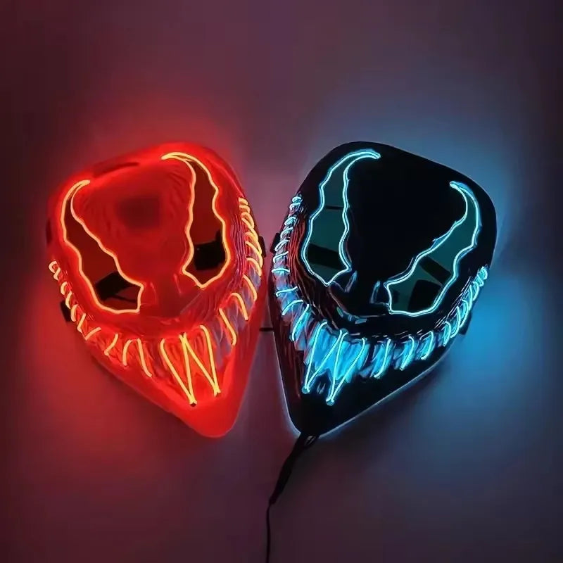 Bellenica - LED Venom Mask – Halloween Cosplay
