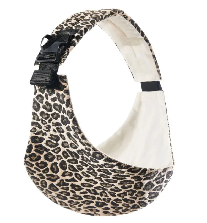 Bellenica - Leopard Baby Carrier with Waist Stool