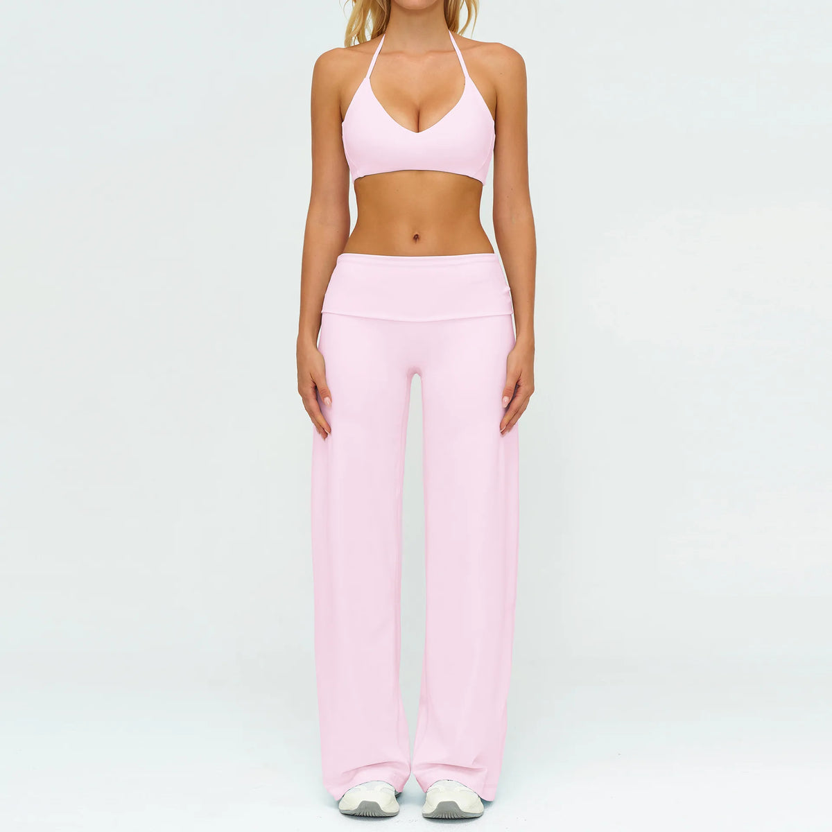 Womens Casual Yoga Tracksuit Set - Bellanica