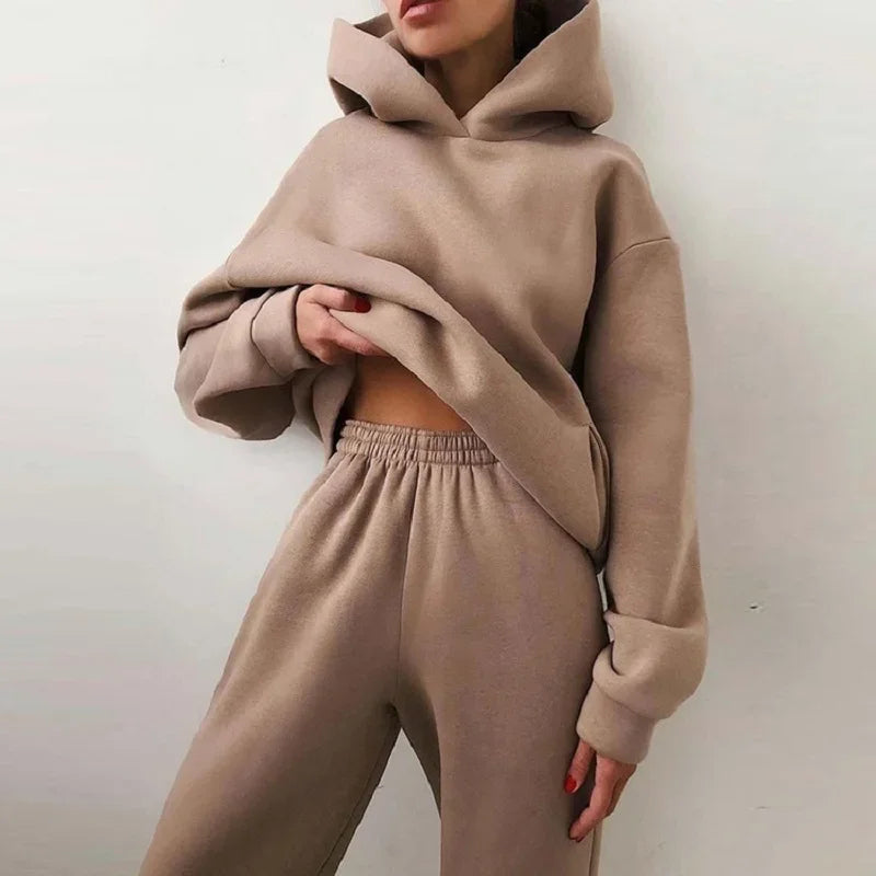 Bellanica - Thick Casual Sweater Suit