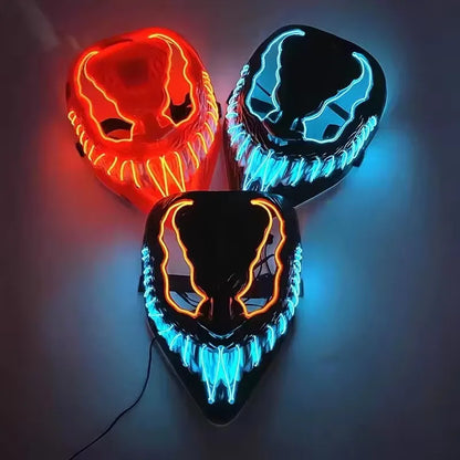 Bellenica - LED Venom Mask – Halloween Cosplay