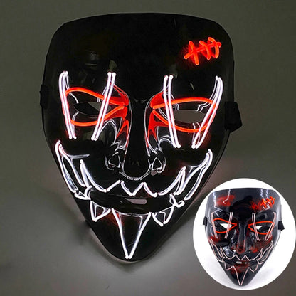 Bellanica - Glowing LED Purge Mask Headgear
