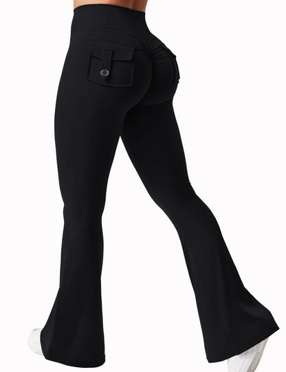 Bellanica - Stretch-Yogahose mit weitem Bein für Damen 