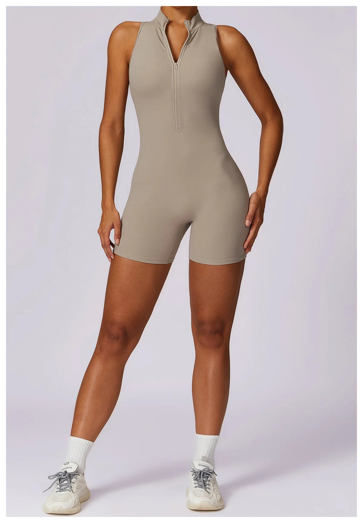 Bellanica - Seamless One-Piece Workout Jumpsuit Set