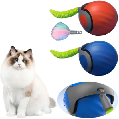 Bellanica - Balle jouet intelligente rechargeable par USB pour chat 
