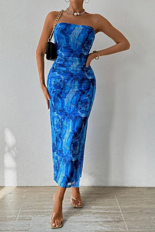 Bellanica - Sexy Sleeveless Slit Summer Dress