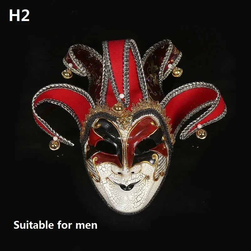 Bellanica - Joker Venetian Masquerade Party Mask