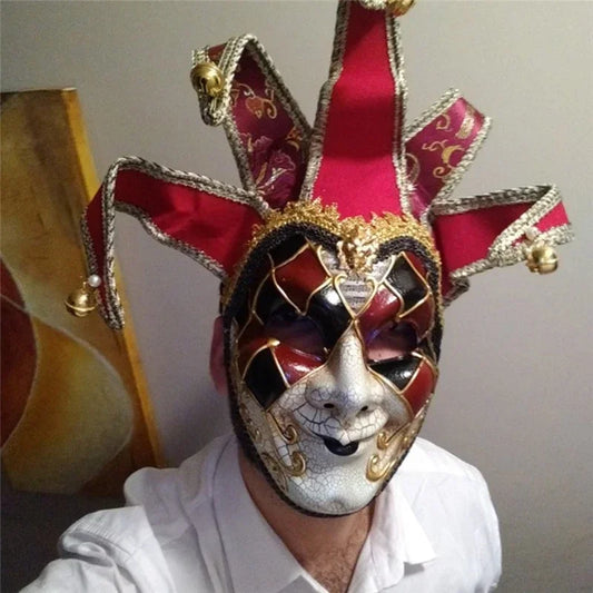 Bellanica - Joker Venetian Masquerade Party Mask
