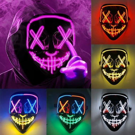 Bellanica - 2025 LED Rave Purge Mask