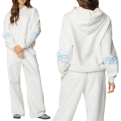 Bellanica - Y2K Bow Hoodie & Pants Set