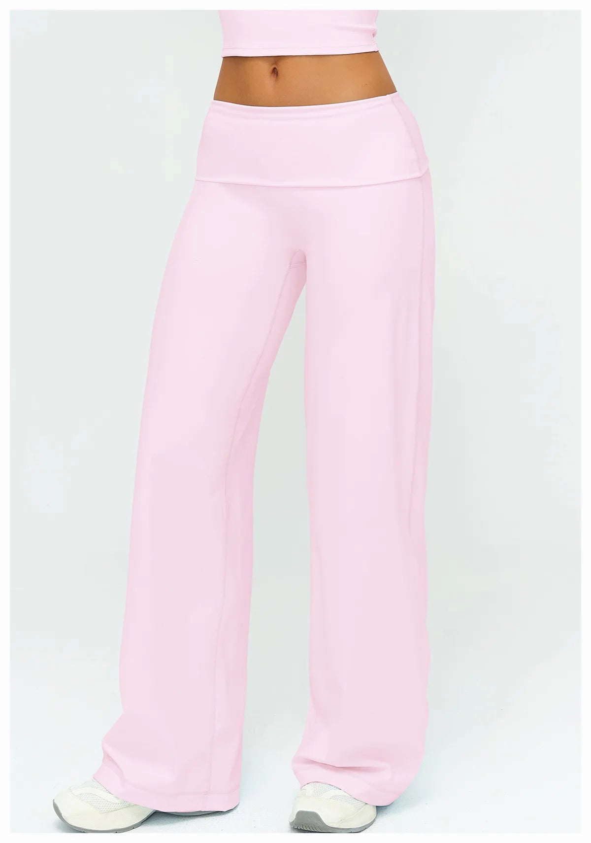 Womens Loose Wide-Leg Sports Leggings - Bellanica