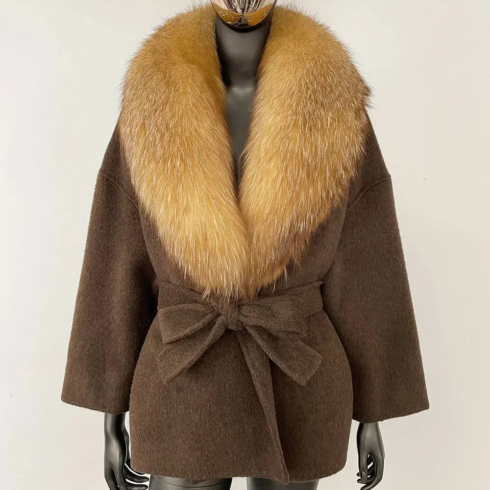 Bellanica - Women’s Raccoon Fox Coat
